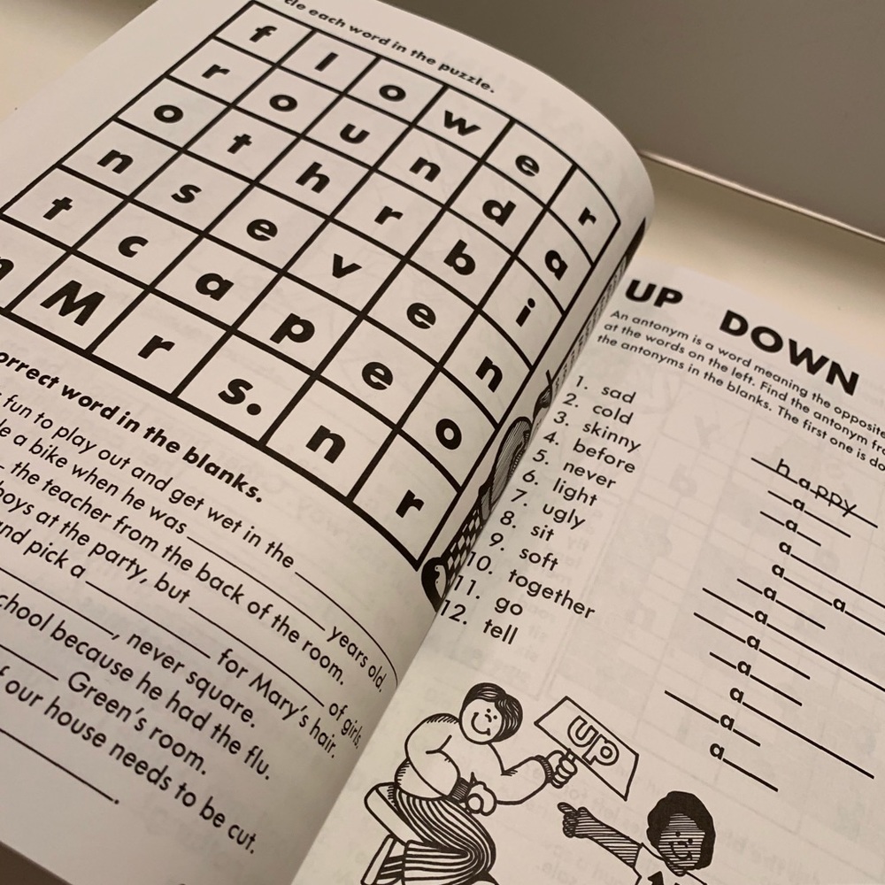 SCHOOL ZONE: GRADE 3 and 4 BIG BOOK WORKBOOK. - Picture 5 of 5